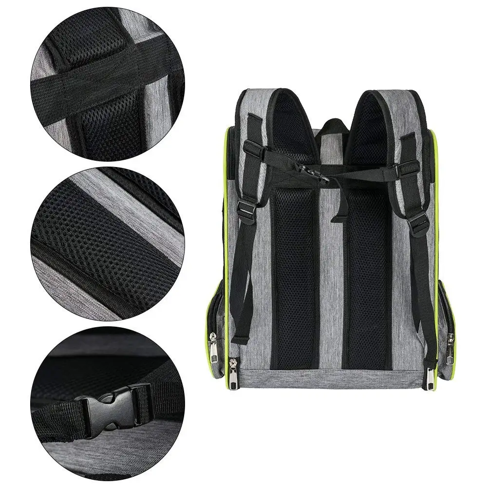 Pet Carrier Backpack For Small Dogs Or Cats Breathable Mesh Puppy Pack For Travel, Hiking, Walking, Cycling& Outdoor Use