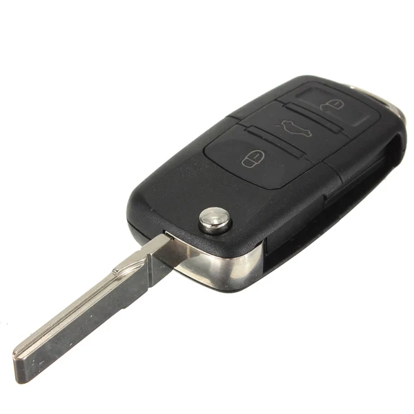 

4 Buttons 315Mhz Uncut Remote Flip Key Keyless Fob Transmitter for VW Jetta Golf 2002-2009