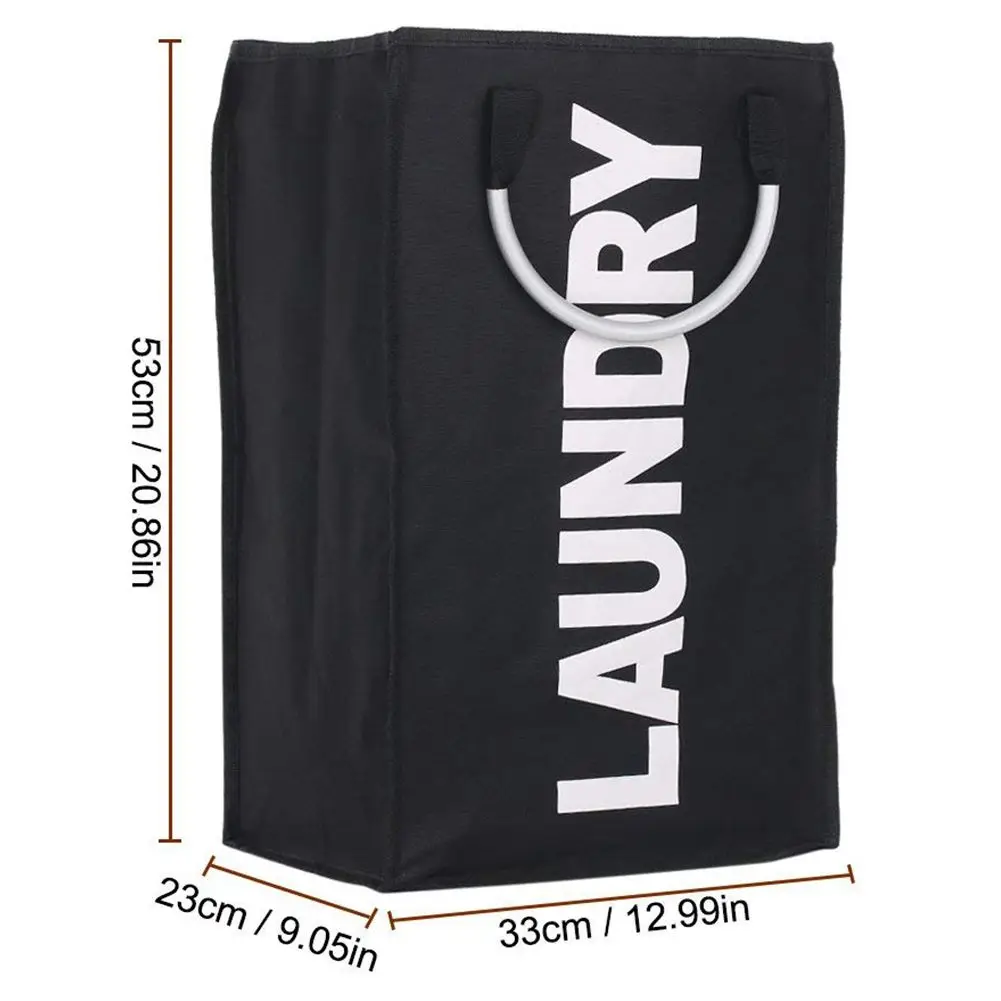 العملي طوي غسيل حقيبة غسل الملابس القذرة حقيبة الغسيل دائم حقيبة التخزين مع مقبض