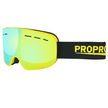 

Propro Men/Women Ski Goggles Snowboard Goggles Big Double Layers Windproof Anti Uv/Fog Mask Snowmobile Skating Eyewear Glasses