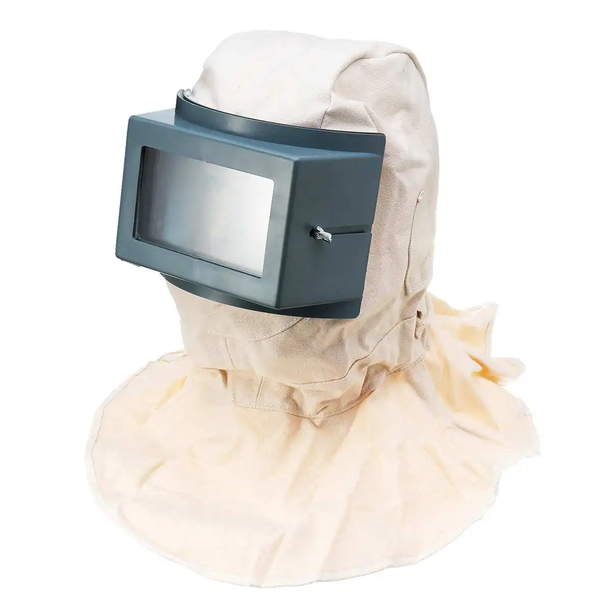 

Workplace Safety Protective Masks Sandblast Sandblasting Helmet Hood Protector Mask Anti Dust Spray Paint Accessories Tool