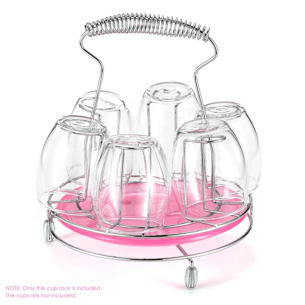 Cup Holder Drain Rack Glass Cup Bottle Holder Drying Rack Tea Cup Wine