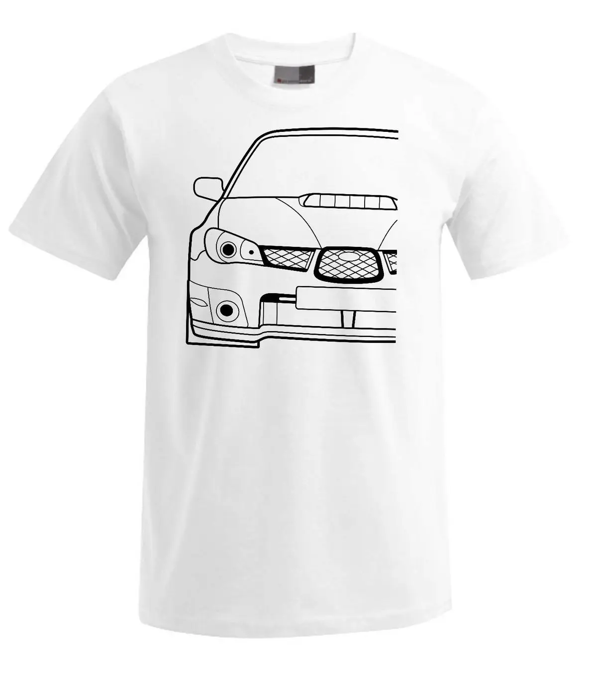 2018 Летний стиль футболка горячая Распродажа Мода автомобиля вентиляторы Drive Impreza
