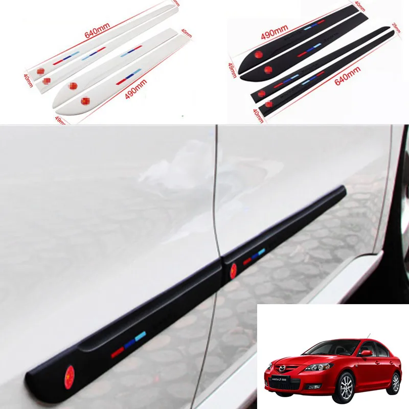 Car Styling 4pcs High Quality Brand New Side Doors Rubber Car Styling 4pcs High Quality Brand New Side Doors Rubber