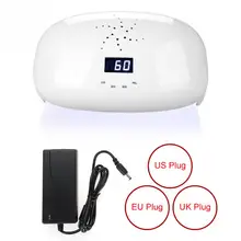 72 Вт Мощный Сушилка для ногтей УФ светодиодный 56 светодиодный s Сушилка для ногтей для отверждения гель-лака Авто зондирование с вентилятором инструменты для маникюра ногтей