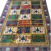 SOUMAK Sue mike чистый Новозеландский шерстяной ручной экзотические этнические ветровые тканный ковер 01 140 см x 192 см 4.6x '6. 3' gc172souyg28