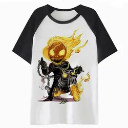 Ghost Rider футболка harajuku футболка уличная забавная Мужская футболка Топ хип-хоп для футболки мужская одежда C2406