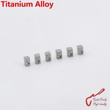 1 компл.(6 шт.) гитарная семья титановые литые струны блокировочные вставки блоки/седло вставки блок Сделано в Корее