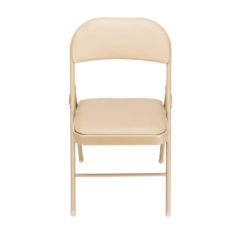 4 Pcs Household Office Folding Backrest Chair Fashion Modern Foldable Dining Side Chair Meeting Chair US Shipping Dropshipping