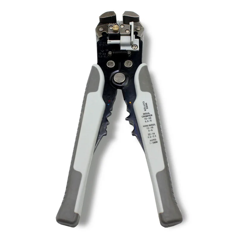 

LAO T Self-Adjusting Insulation Wire Stripper. For stripping wire from AWG 10-24, Automatic Wire Stripping Tool/Cutting Pl