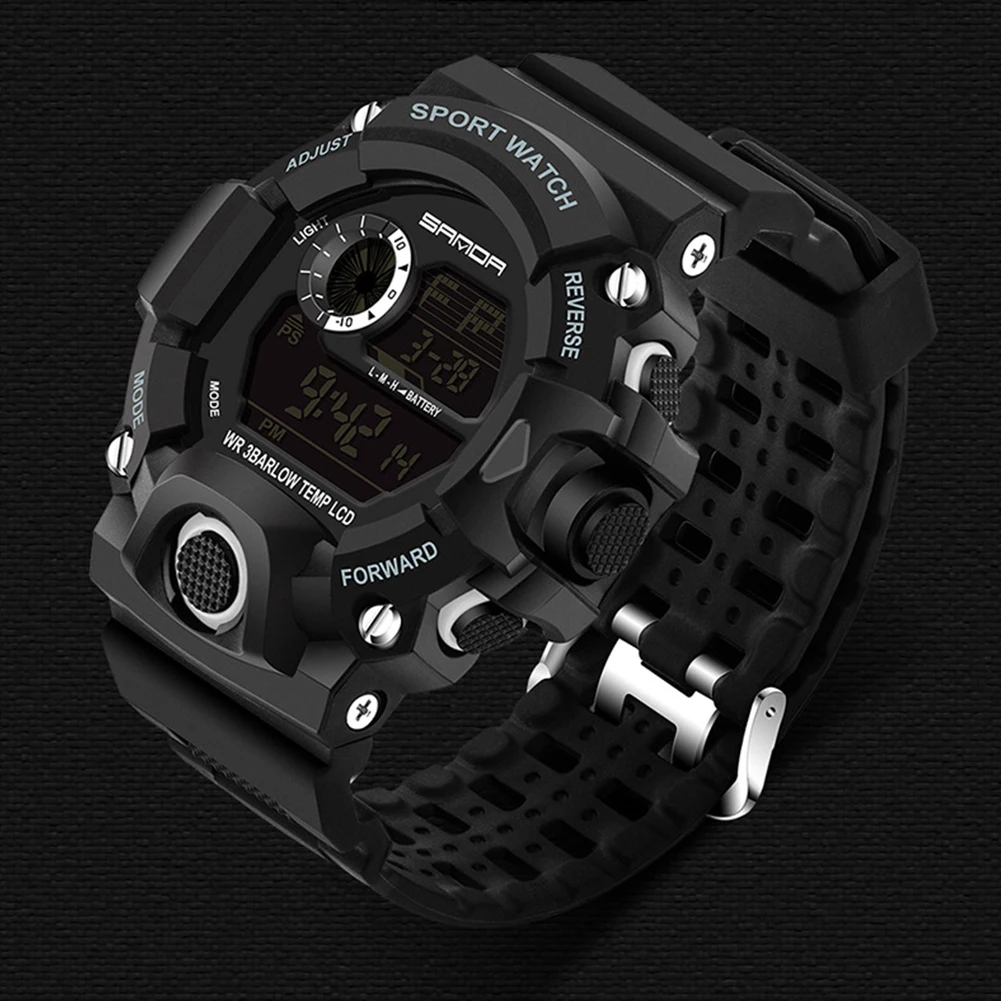 Новые модные стильные часы мужские водонепроницаемые спортивные мужской роскошный бренд часов военные наручные часы для мужчин часы
