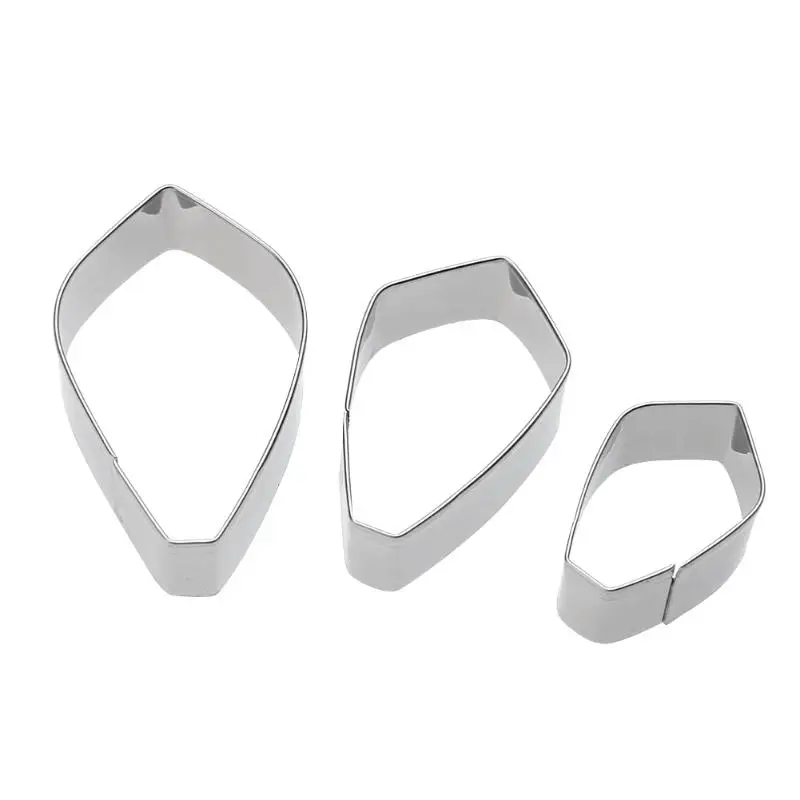 

Leaf Flower Cookie Cutter Cake Decorating Tools Stainless Steel Cake Mold Biscuit Fondant Modeling Shape Baking Tools