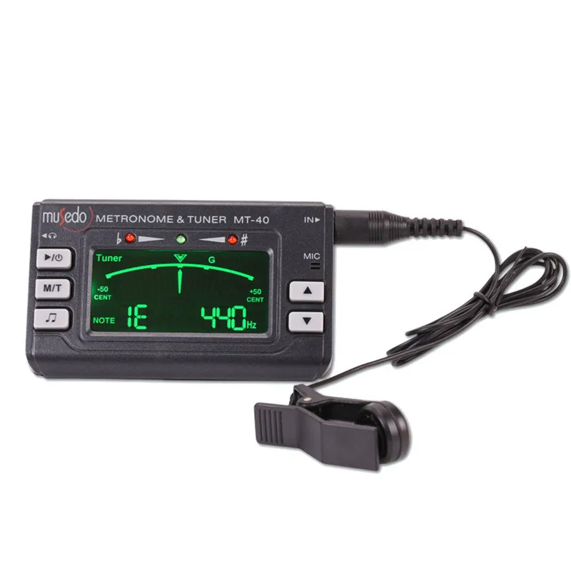 

Cherub MT-40/40W Professional Preci sion LCD Digital Clip-on Electric Guitar Metronome Tone Generator Ukulele Guitar Tuner