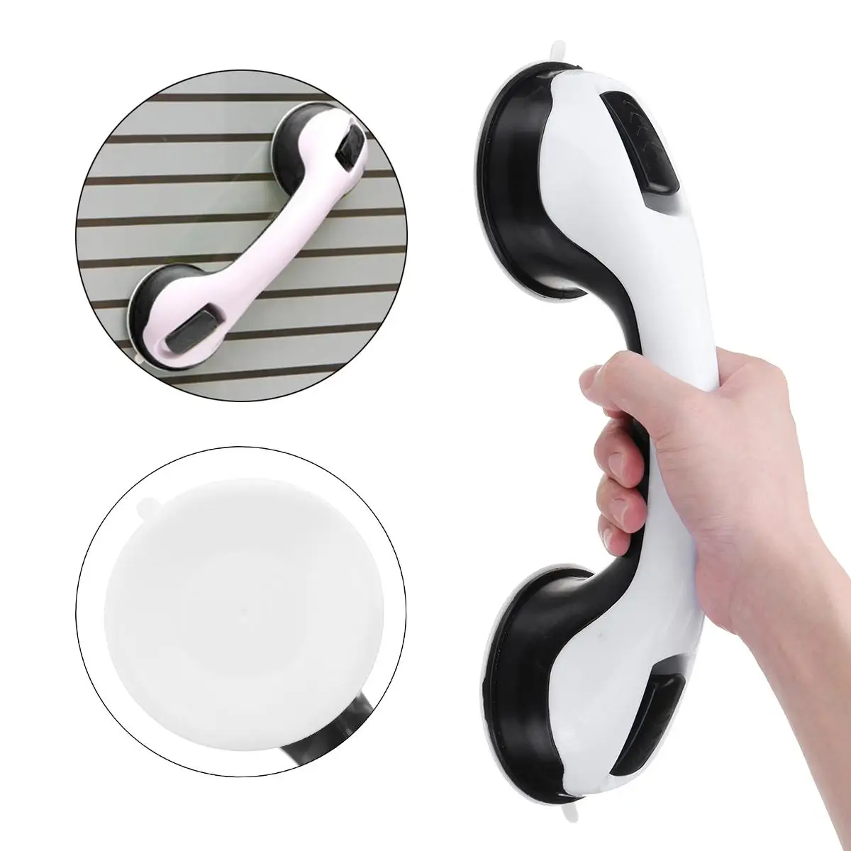 

Safe Grab Bar Handle Vacuum Sucker Suction Cup Anti Slip Handrail Grip Safety Helping Handle For Toilet Bathroom Shower