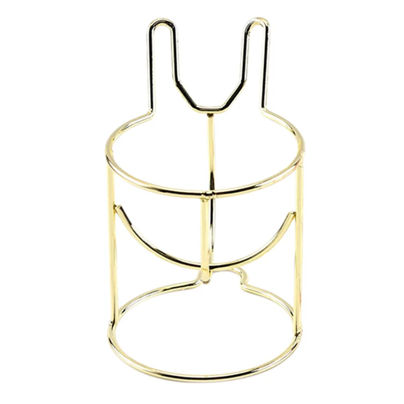 

LUDA Practical Makeup Beauty Egg Powder Puff Sponge Display Stand Alloy Drying Holder Rack Cosmetic Puff Holder Cosmetic Makeu