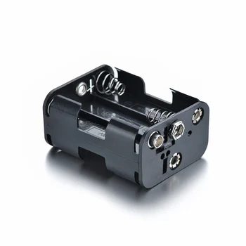 

New 1/3pcs 57x45x28mm 9V Battery Holder for 6AA Batteries with Standard Snap Connector for AA/R06/14500/14505/UM3 Battery Model