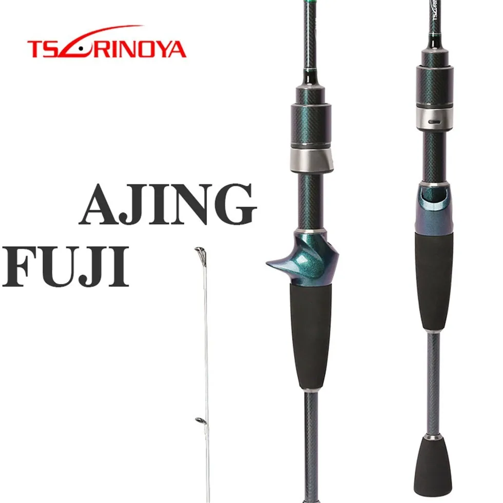 TSURINOYA 1.89m UL FUJI Accessories Slow Action Fishing Casting Rod 2