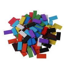 FBIL-набор из 120 смешанных деревянных детских игр домино