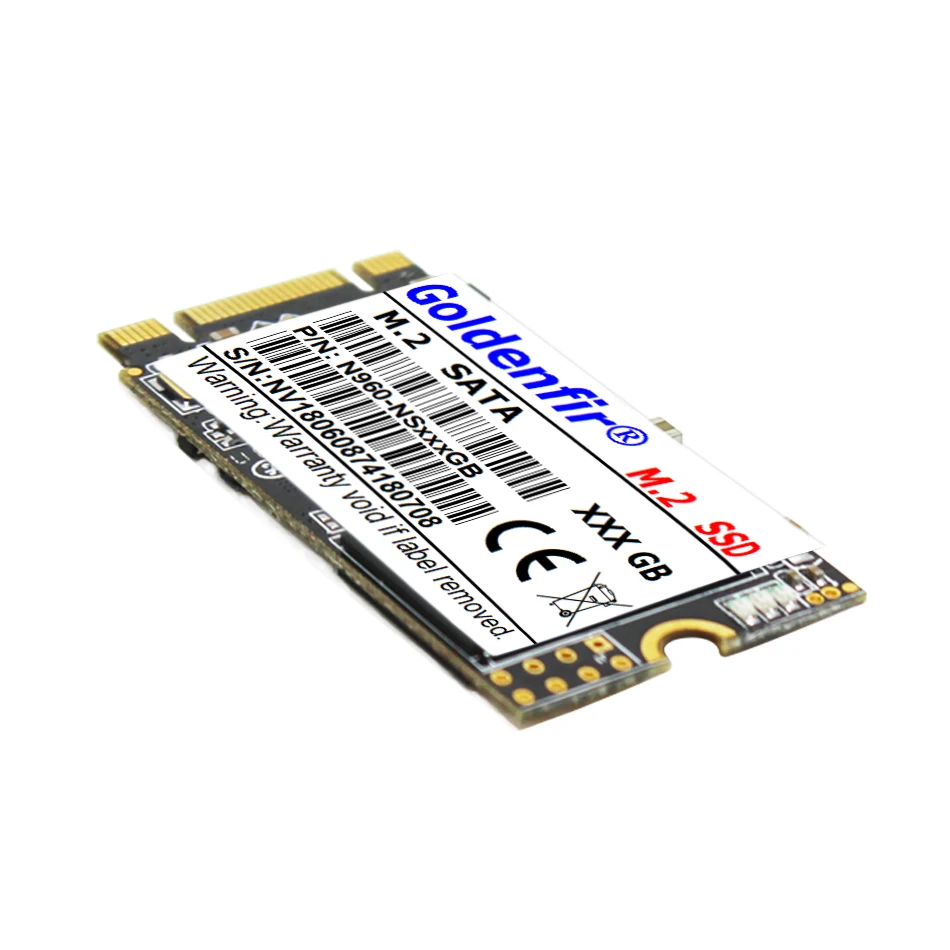 GOLDENFIR M.2 SSD NGFF 22x42 мм твердотельный накопитель не 64 Гб 128 ГБ 256 ГБ SSD для ноутбуков и настольных компьютеров
