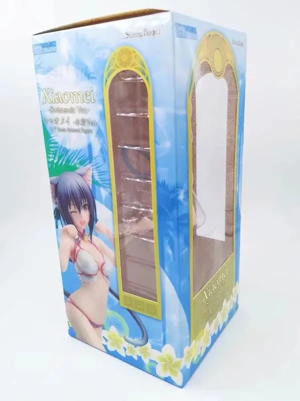 1/7 масштаб 24 см фигура сияющее лезвие сексуальные пляжные девушки Xiaomei купальник Ver бикини модель ПВХ украшение аниме фигурка игрушка