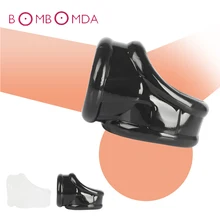 Penis Ring Reusable Bound Delay Cock Ring Sleeve Extension Condom Adult Sex Product Erotic Toys Dick Condoms For Men Dildo