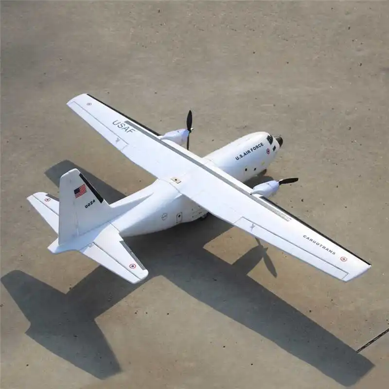 C-160 карготранс Твин Геркулес 1120 мм размах крыльев EPOS Warbird транспорт RC самолет PNP высокое качество