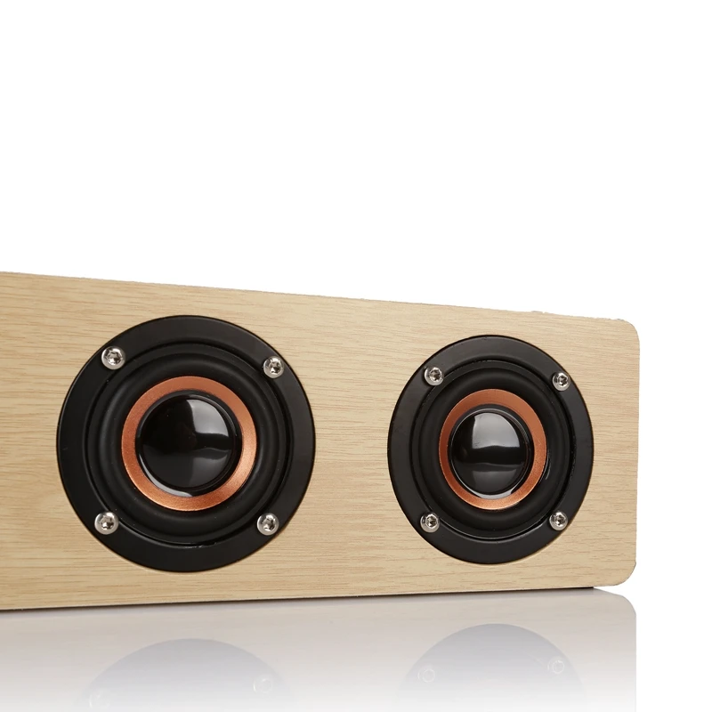Bluetooth 4 0 Деревянный Hi Fi громкий динамик fm радио 12 Вт беспроводной 3000