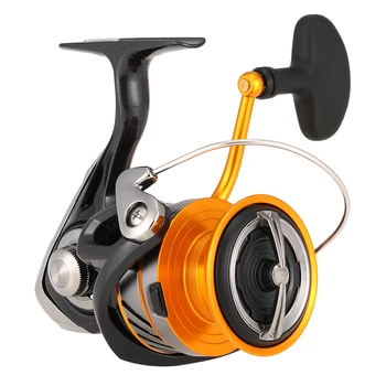 

DAIWA Lightweight Spinning Reel 6.2:1 Spinning Fishing Reel Left Right Interchangeable Fishing Reel 26LB Powerful Reel