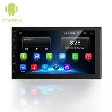 7 дюймов Android автомобильный универсальный навигатор Сенсорный экран мобильного телефона Набор беспроводной связи по стандарту Bluetooth навигации автомобиля Большой Экран машина