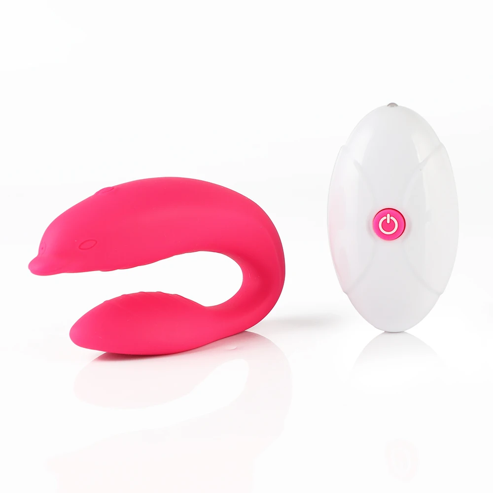 Sexy Dual Vibrating font b Dildo b font Panties Magic Wand Clitoral Stimulation Wireless Remote Control