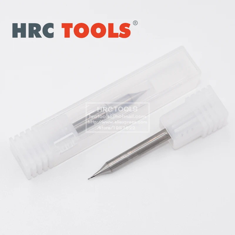 1x HRC55 2Flute R1.5 Micro Carbide Ball Nose End mill CNC Milling Cutter Dia=3mm
