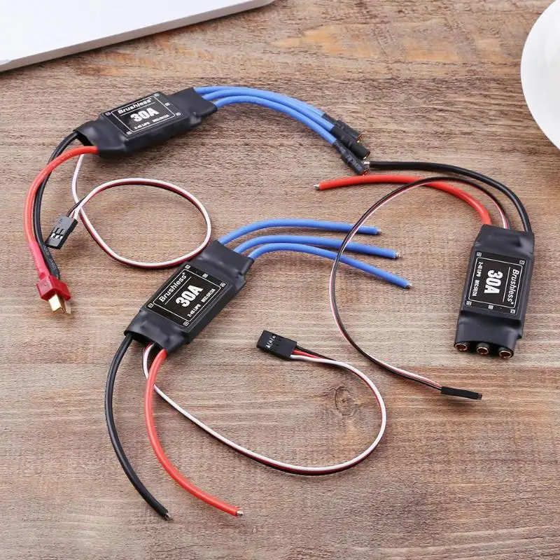 XXD 30A ESC бесщеточный контроллер скорости двигателя для радиоуправляемого