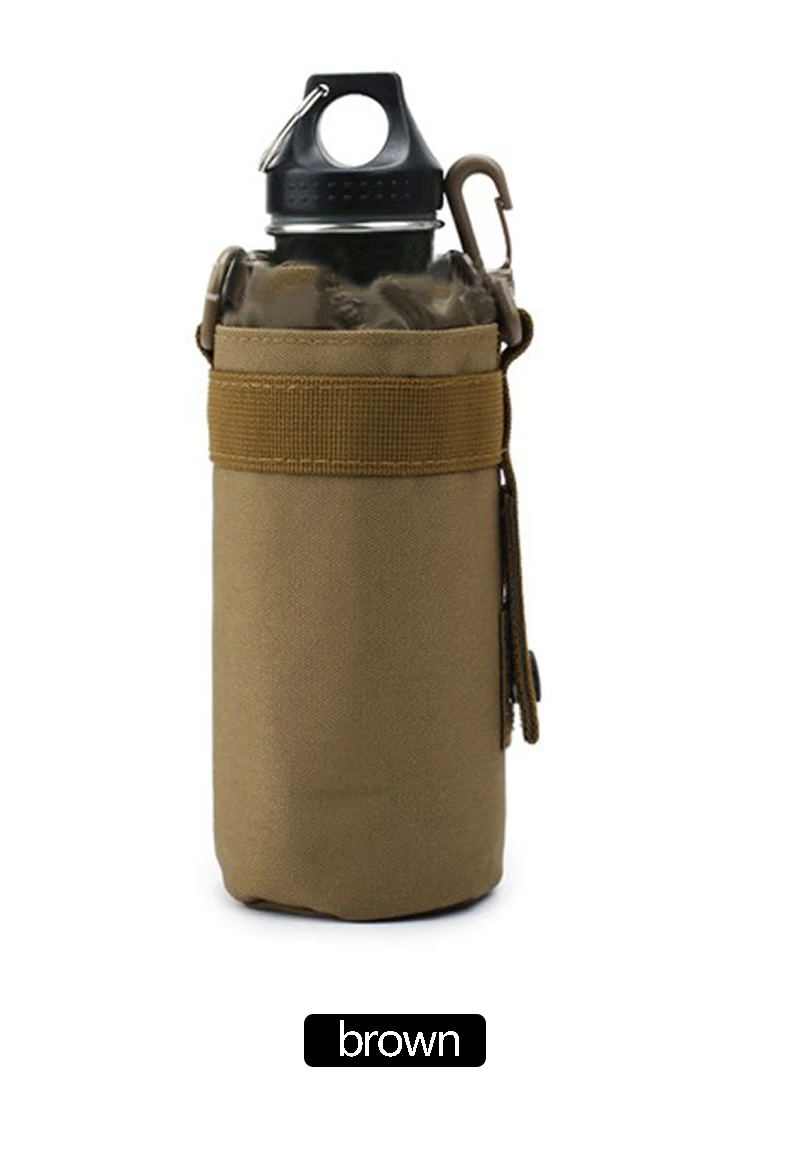 

Tactical Military Molle Kettle Bag Nylon Material 3 Color Optional Easy To Load Large Bag Practical Personality Kettle Bag