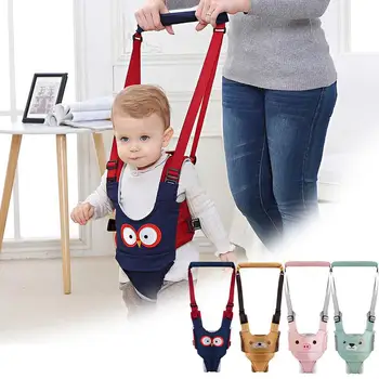 

Baby Toddler Belt Four Seasons Breathable Basket Type Solid Cotton Baby Toddler Belt Assisted Standing Help Baby Learn Walking