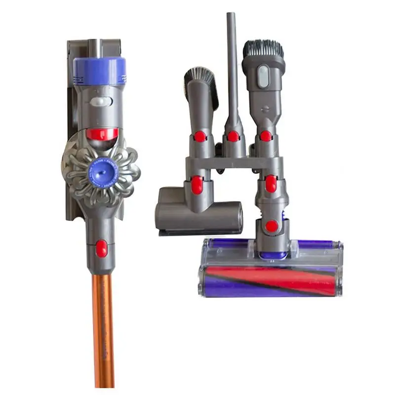 Для Dyson V7 V8 V10 настенное крепление 5 аксессуаров инструмент Запчасти для пылесоса крепление стеллаж для хранения Настенный Держатель Инструмент Горячая Распродажа