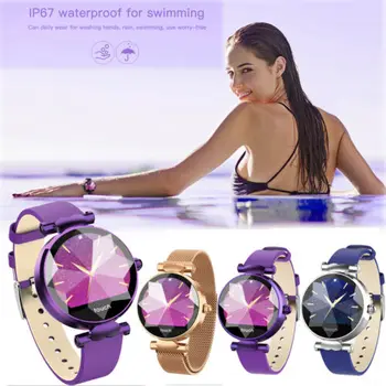 

B80 Female Smart Watch Heart Rate Monitor Blood Pressure Fitness Activity Tracker Design For Lady elegant Lovely