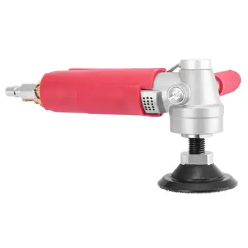 

Pneumatic Polishing Machine 1 Set 3 inch Pneumatic Water Polisher High Speed Wet Air Sander Air Grinder 4300rpm for Marble Stone