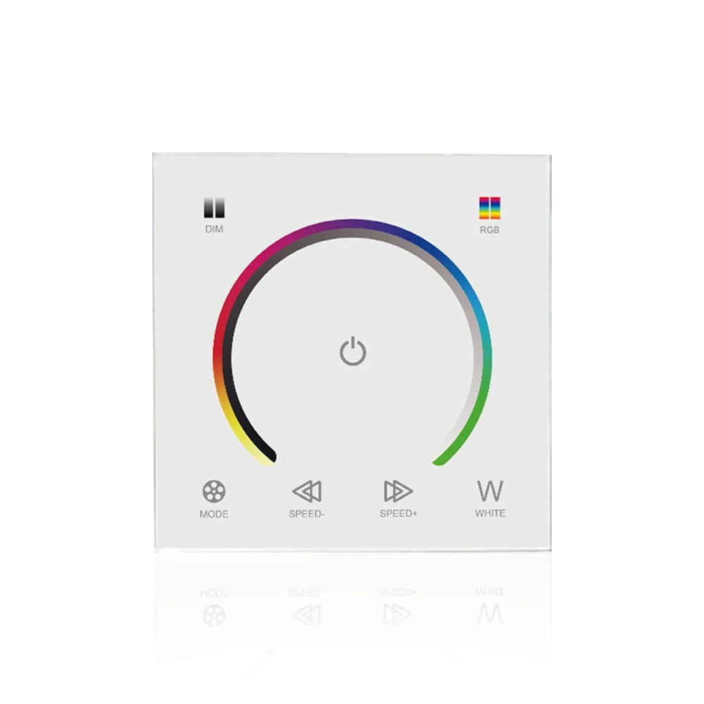 

DC12-24V Touch-Panel Color Changing Light Switch Dimmer Controller for RGBW LED Strip