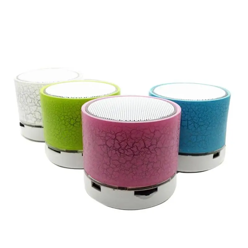 

Wireless Bluetooth Speaker With LED Seven Colors Flash Portable Mini Subwoofer Stereo Music Speaker Supports U Disk TF Card FM