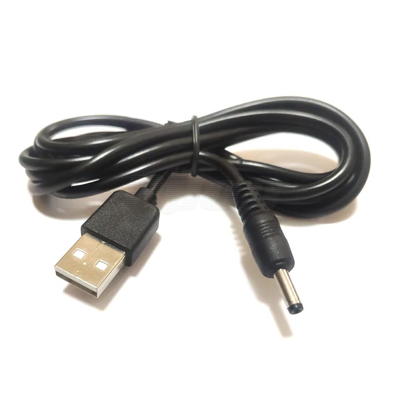 USB Charging Cable DC 5V Jack 3.5mm X 1.35mm 3A 1.5M For MP3 MP4 Table Lamp Tablet