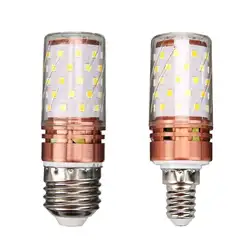 60 светодио дный светодиодная кукурузная лампа AC 85-240 В в 12 Вт 3 режима постоянного тока без мерцания светодио дный лампа светодио дный