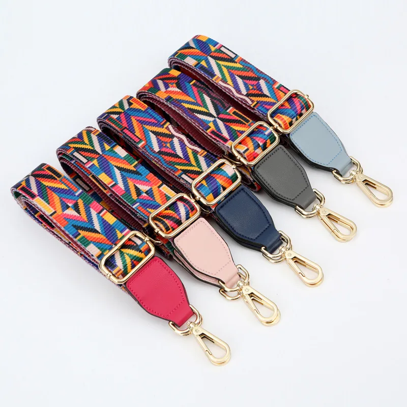 Width 3.8cm Bag Straps Multicolor Shoulder Belts Replacement Gold Black Silver Buckle Strap Belt DIY Accessory AP2385 | Дом и сад
