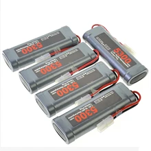 1/2/3/4/5 шт NiMH 7,2 V 5300 mAh пробка из Тамия перезаряжаемый аккумулятор серый