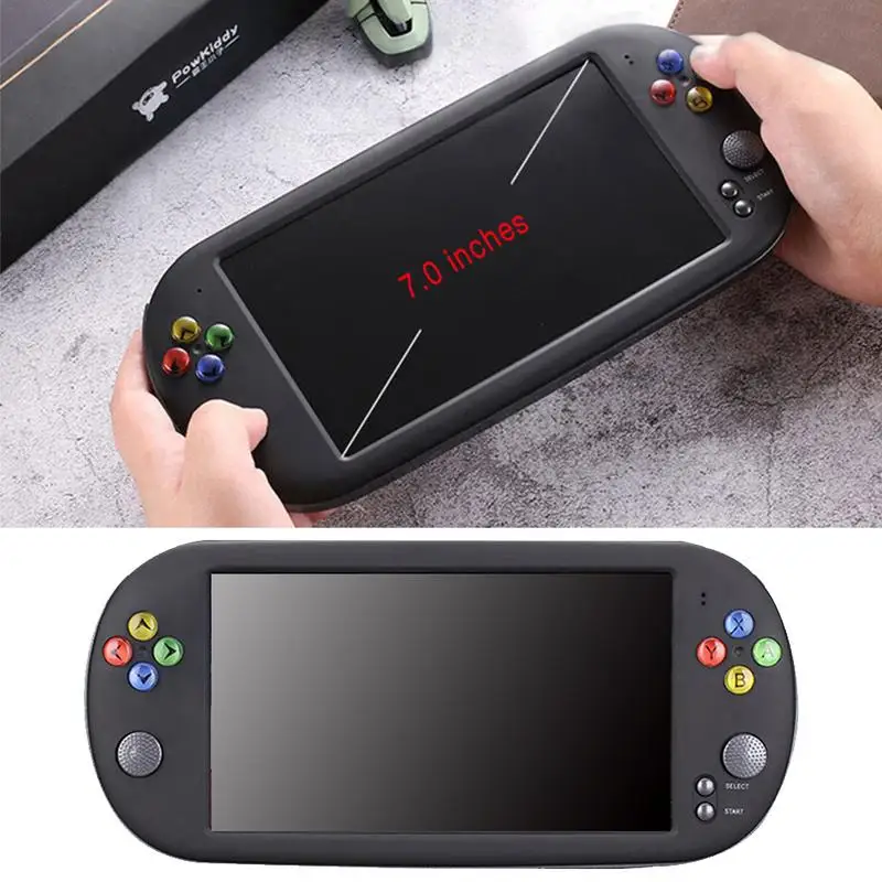 HD портативная игровая консоль PSP X16 большой экран 7 дюймовый ручной GBA аркадная
