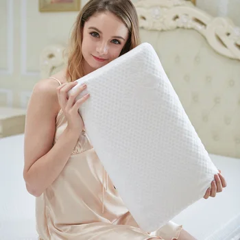 

j 50x30cm Natural Latex Pillow Sleeping Bedding Cervical Massage Pillow Health Neck Bonded Head Care Memory Pillow 25