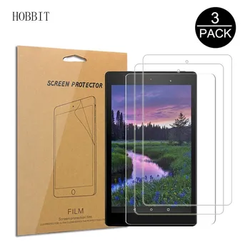 

3Pack Clear LCD Shield Film For All New Kindle Fire HD 8 8th Gen Tablet Anti-Scratch Screen Protector for 2016 2017 2018 Release