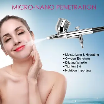 

Airbrush Makeup Air Compressor Kit Single Action Nail Painting Tattoo Manicure Cake Spray Face Body Paint Nail Art Set Spray Gun