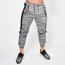 Мужские спортивные штаны для бега на открытом воздухе, обтягивающие футбольные штаны с карманом на молнии, мужская спортивная одежда