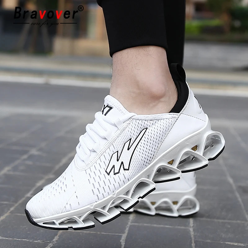 

Spring Blade Sneakers Men Running Shoes Cushioning Outdoor Men Sport Shoes Jogging Athletic Shoes Male Trainer Zapatillas Hombre