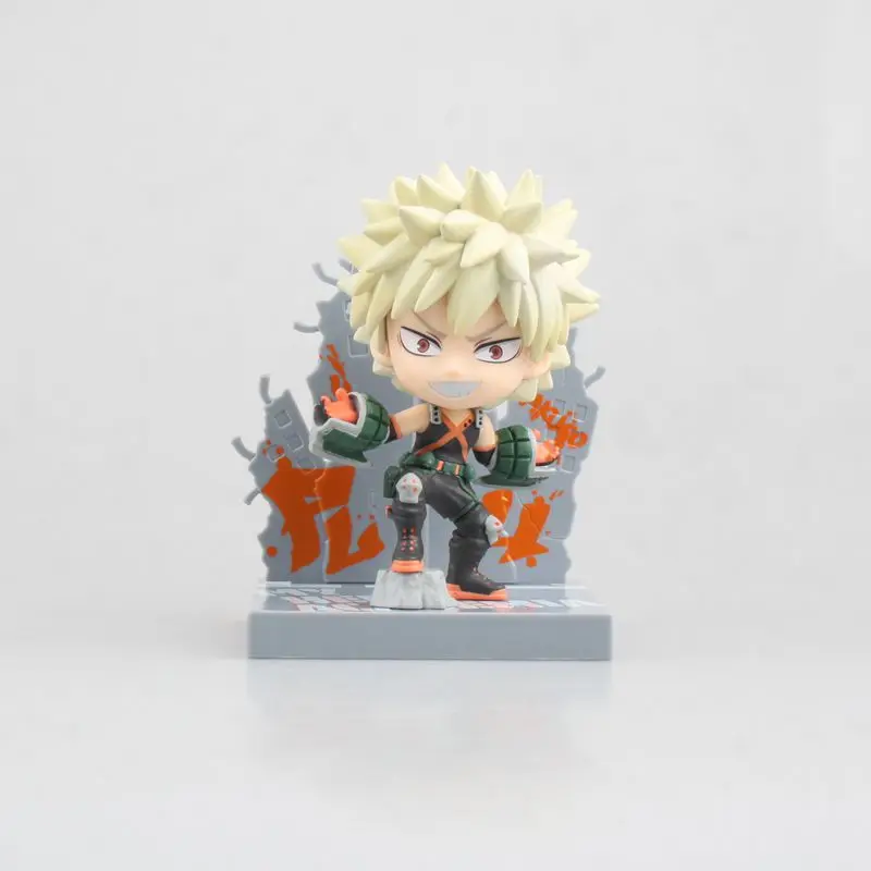 10 см японский аниме My Hero Academia фигура Q версия Deku Katsuki Bakugo Todoroki Shoto ПВХ Декор игрушки
